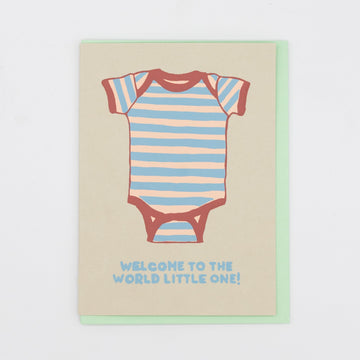 Baby Onesie Card
