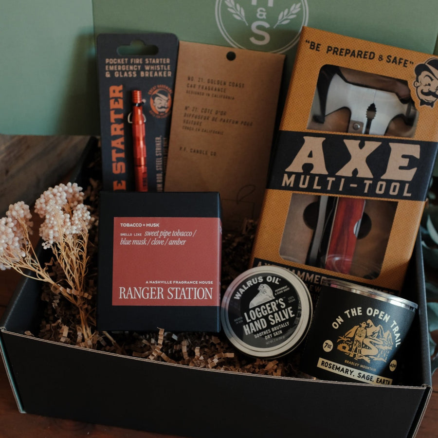 Hearth & Sage Distinguished Gentleman Gift Box