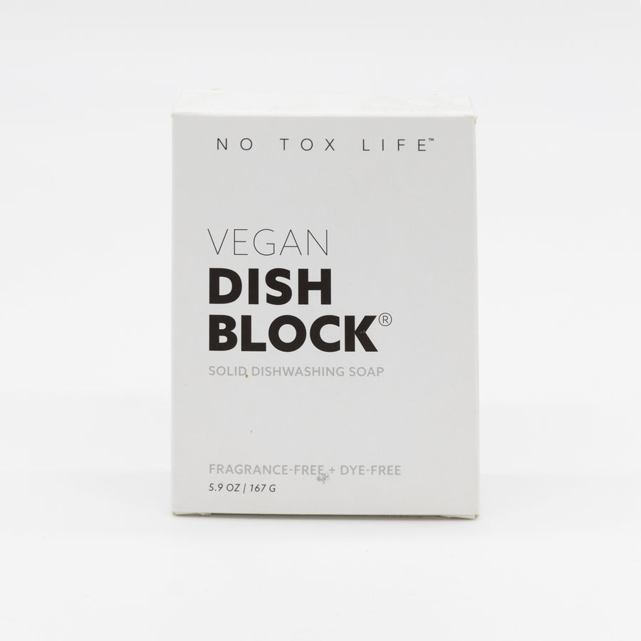 DISH BLOCK® Zero Waste Dish Washing Bar - Free of Dyes and Fragrance