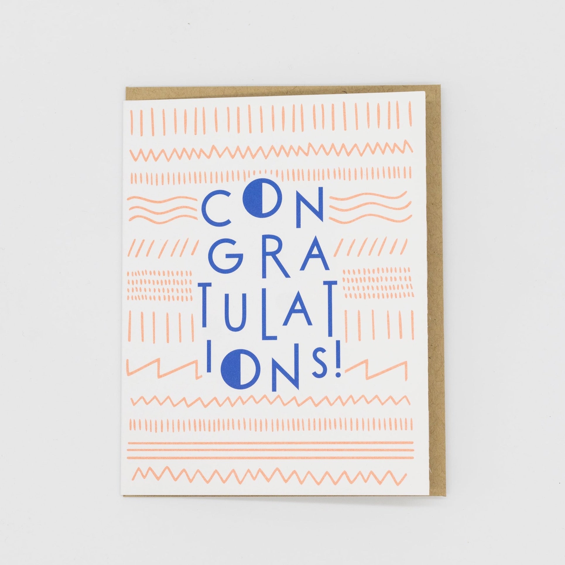 Modern Congrats Card