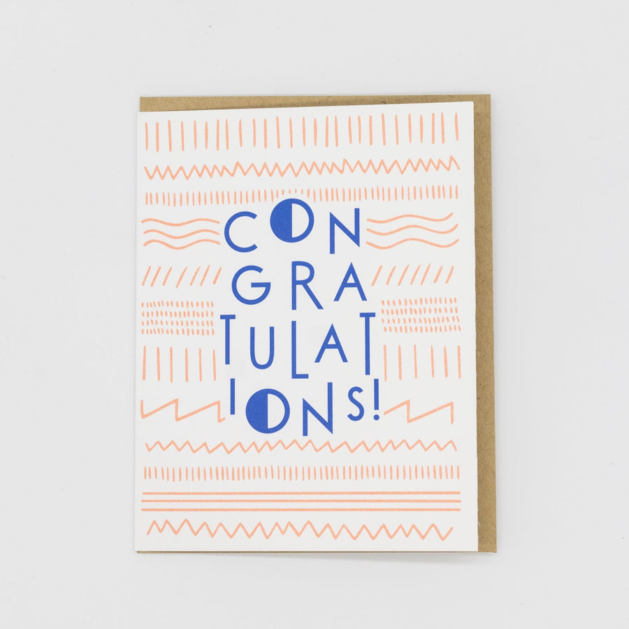 Modern Congrats Card