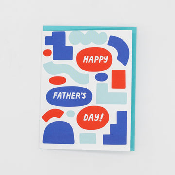 Father's Day Shapes Card