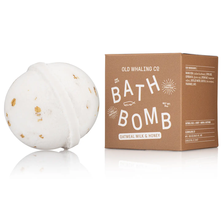 Oatmeal and Honey Bath Bomb