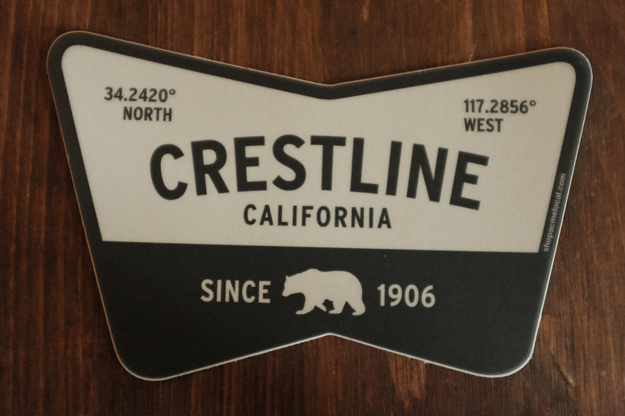 Crestline CA Park Sticker